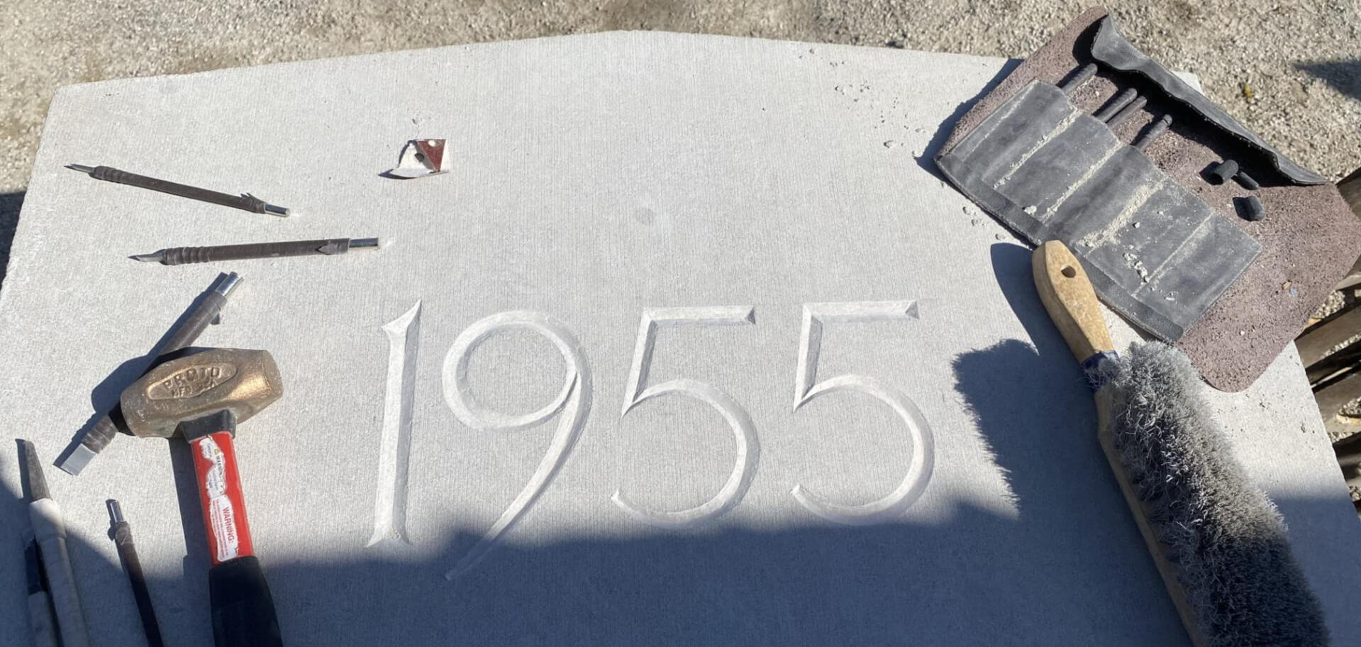 Stone Inscription Carving